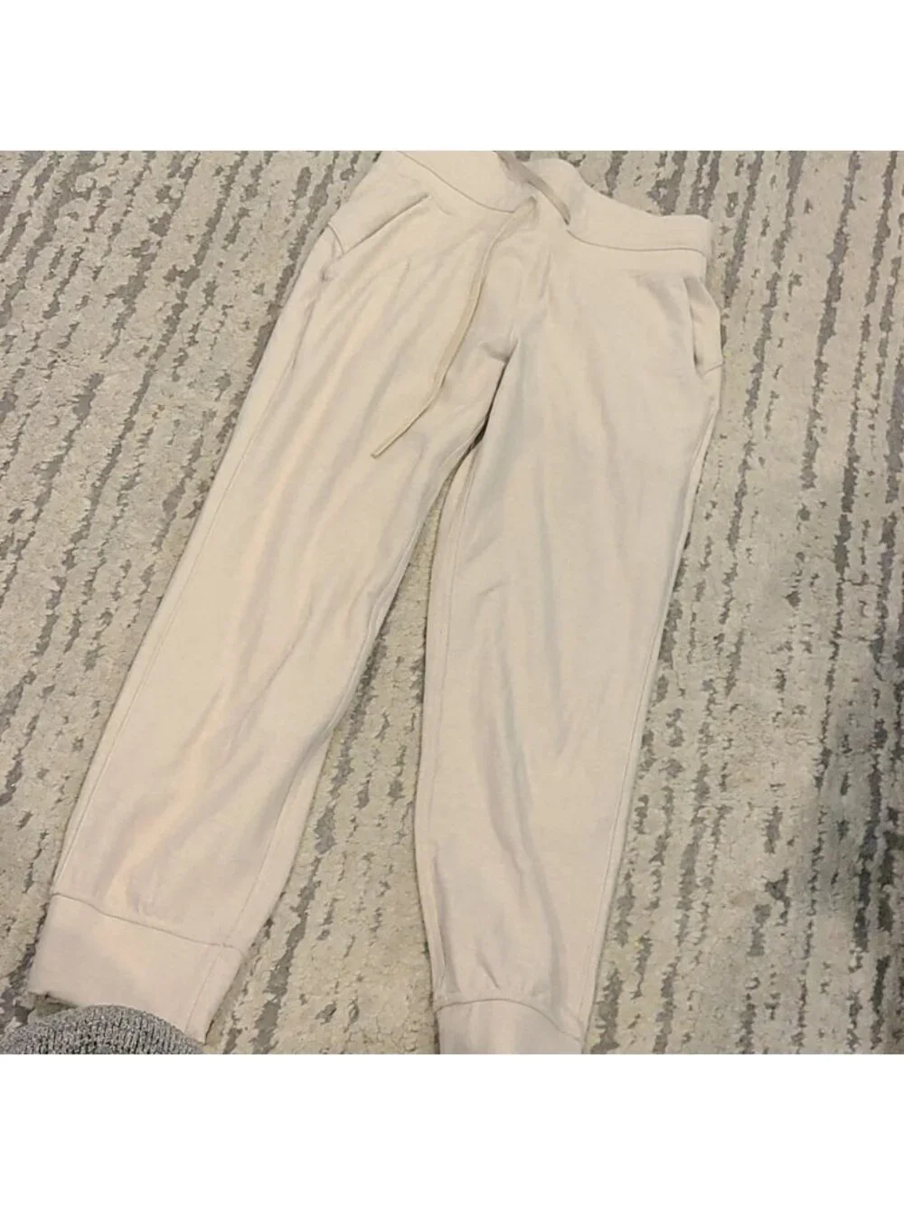 Lululemon Ready to Rulu Jogger Crop Heathered Cafe Au Lait